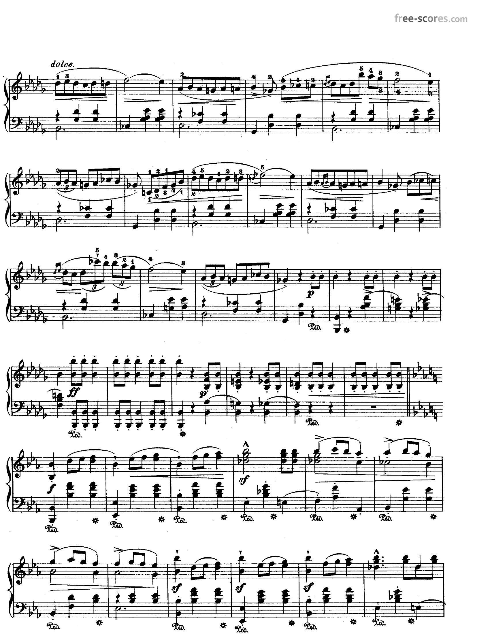 Chopin Opus 186 - نت آهنگ Opus 18 از Chopin