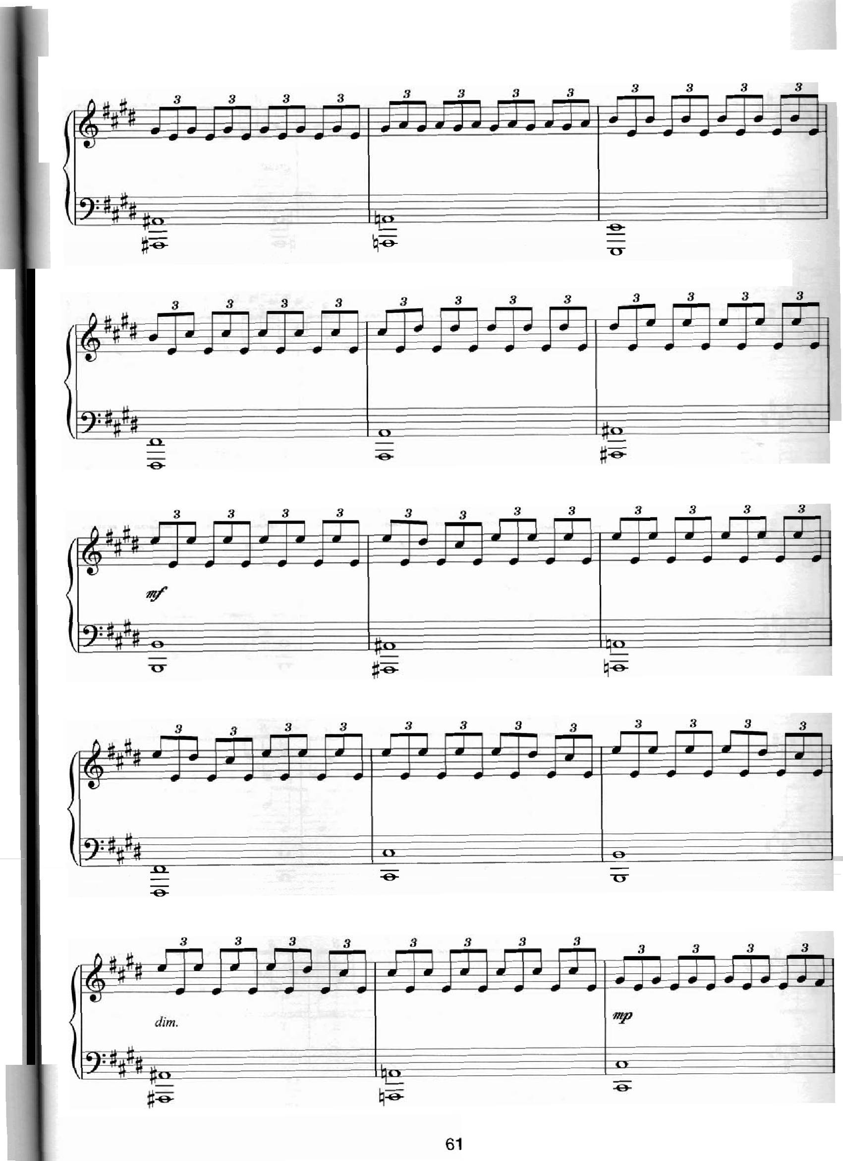 Einaudi Fly4 - نت آهنگ Fly از Einaudi