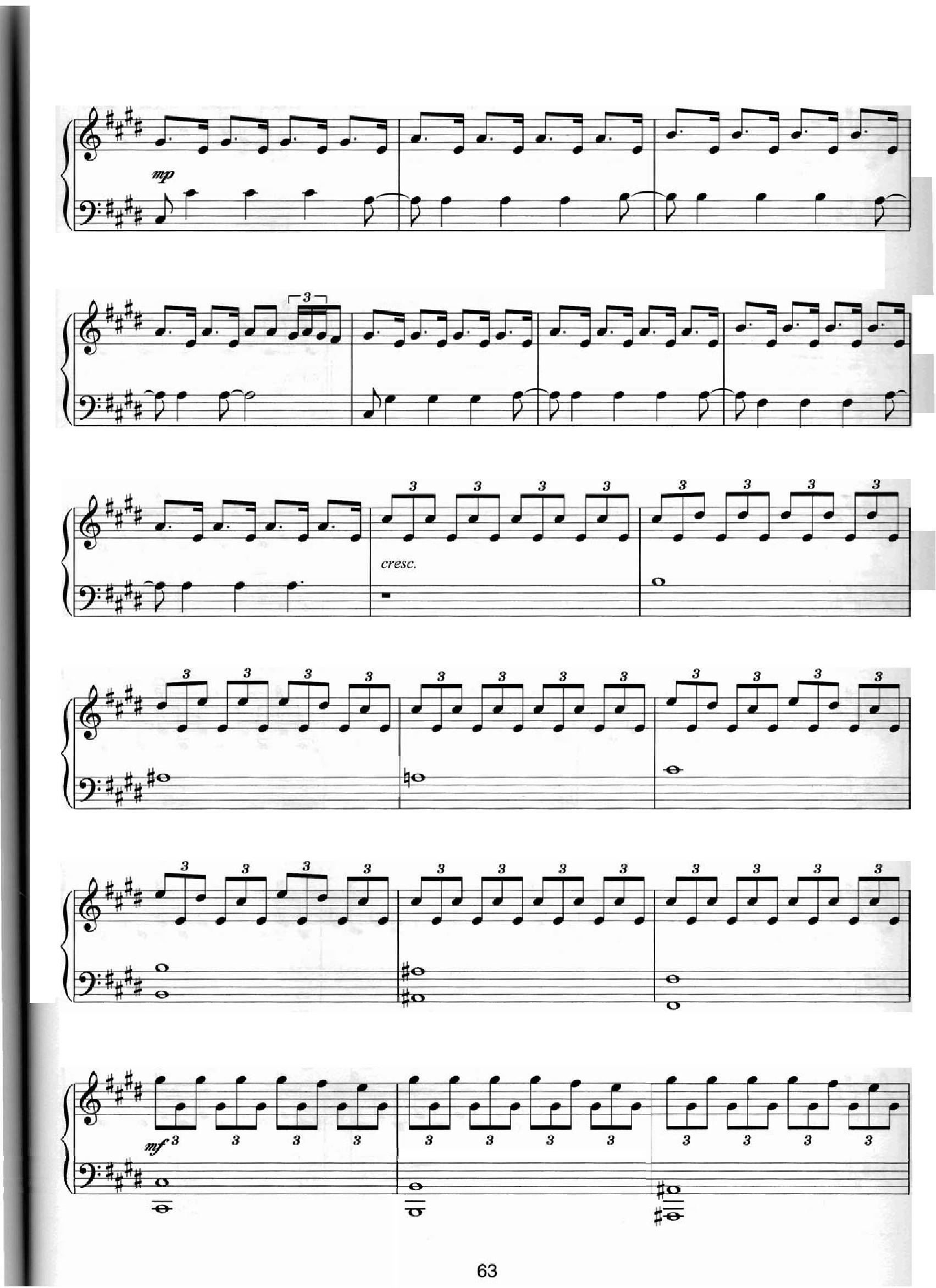 Einaudi Fly6 - نت آهنگ Fly از Einaudi