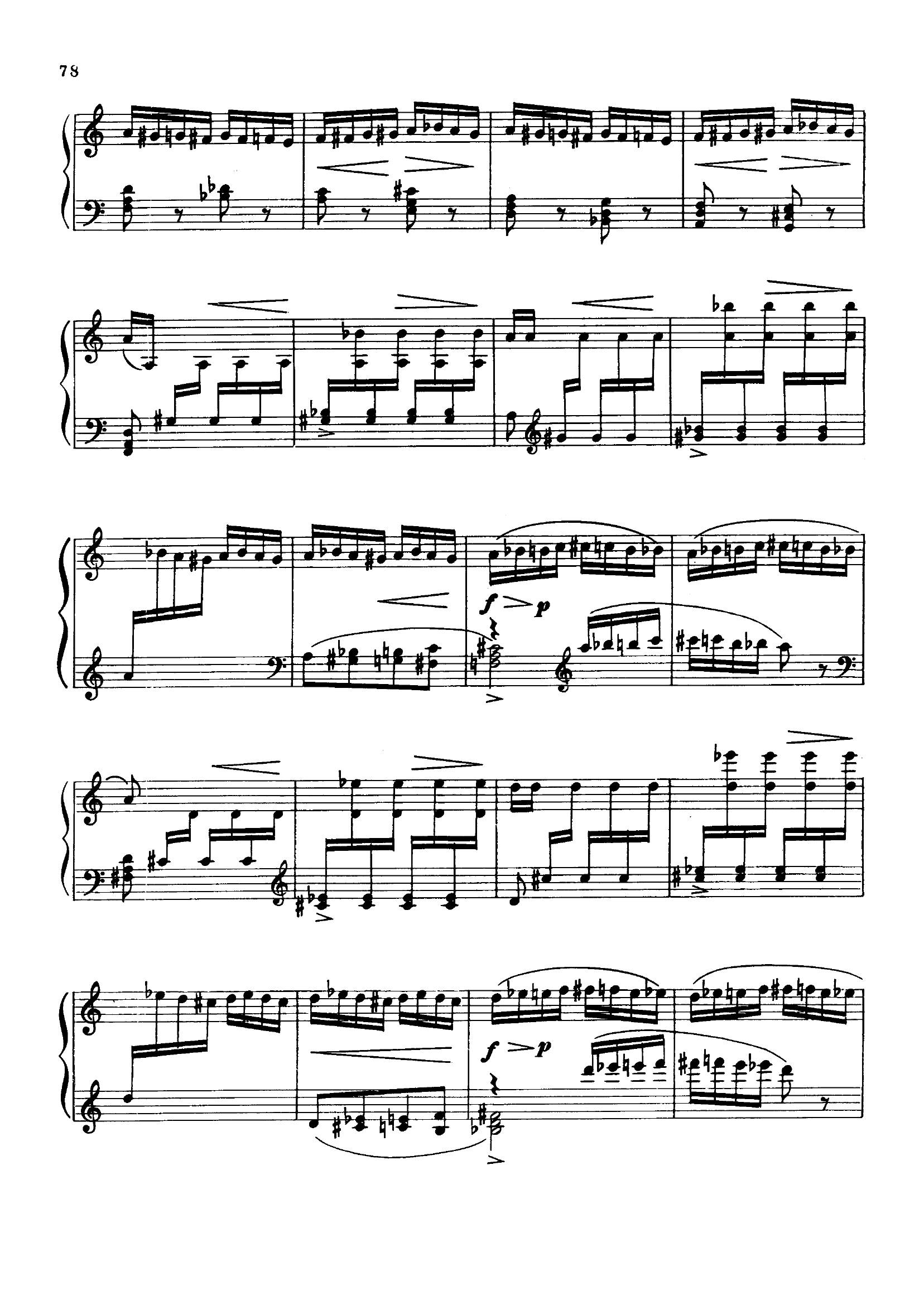 Rimsky Flight of bumblebee2 - نت آهنگ Flight of bumblebee از Rimsky