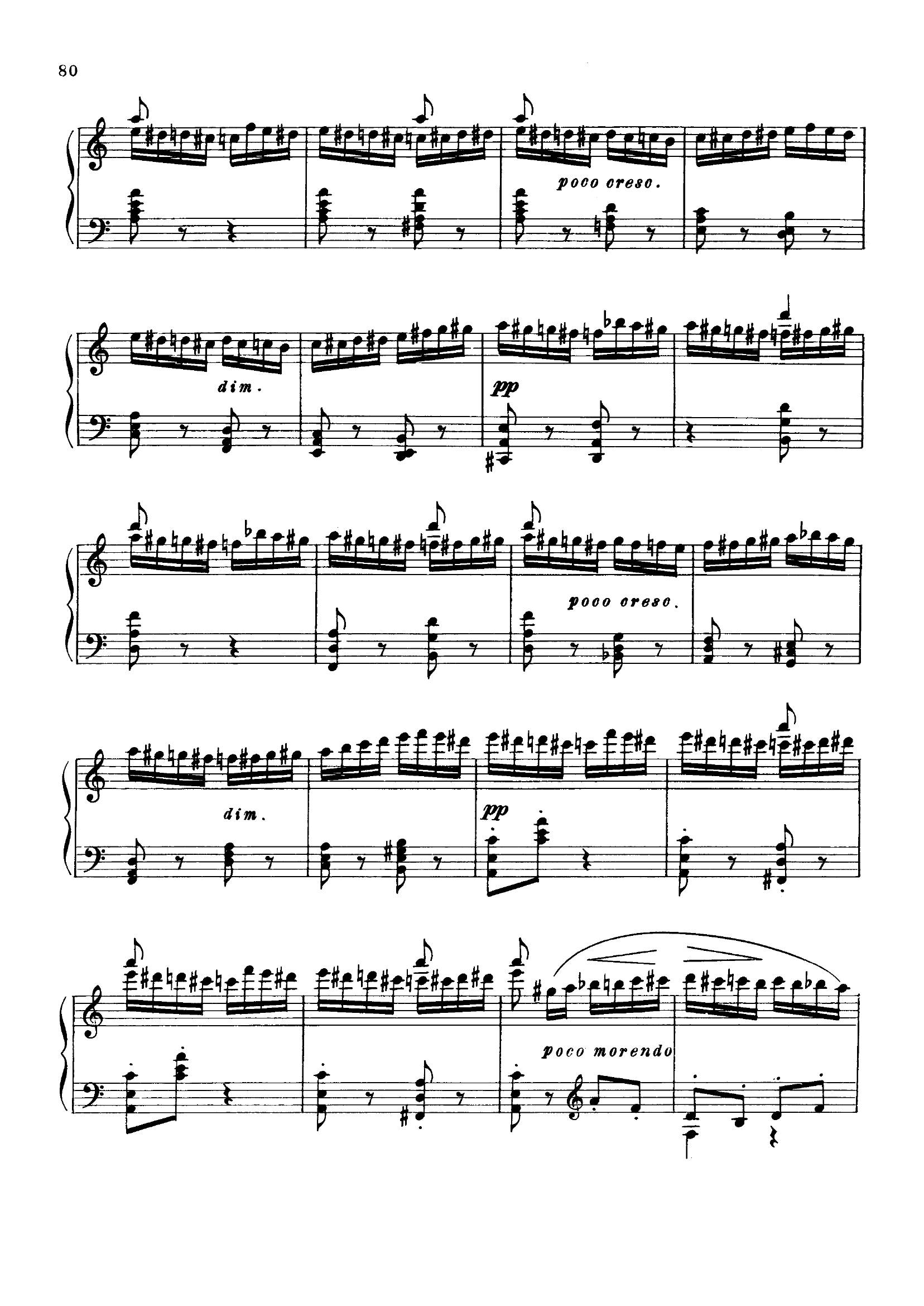 Rimsky Flight of bumblebee4 - نت آهنگ Flight of bumblebee از Rimsky