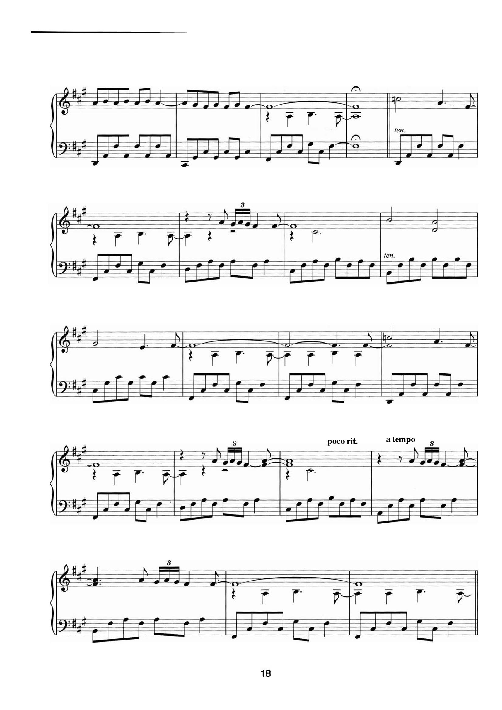 Einaudi Monday3 - نت آهنگ Monday از Einaudi