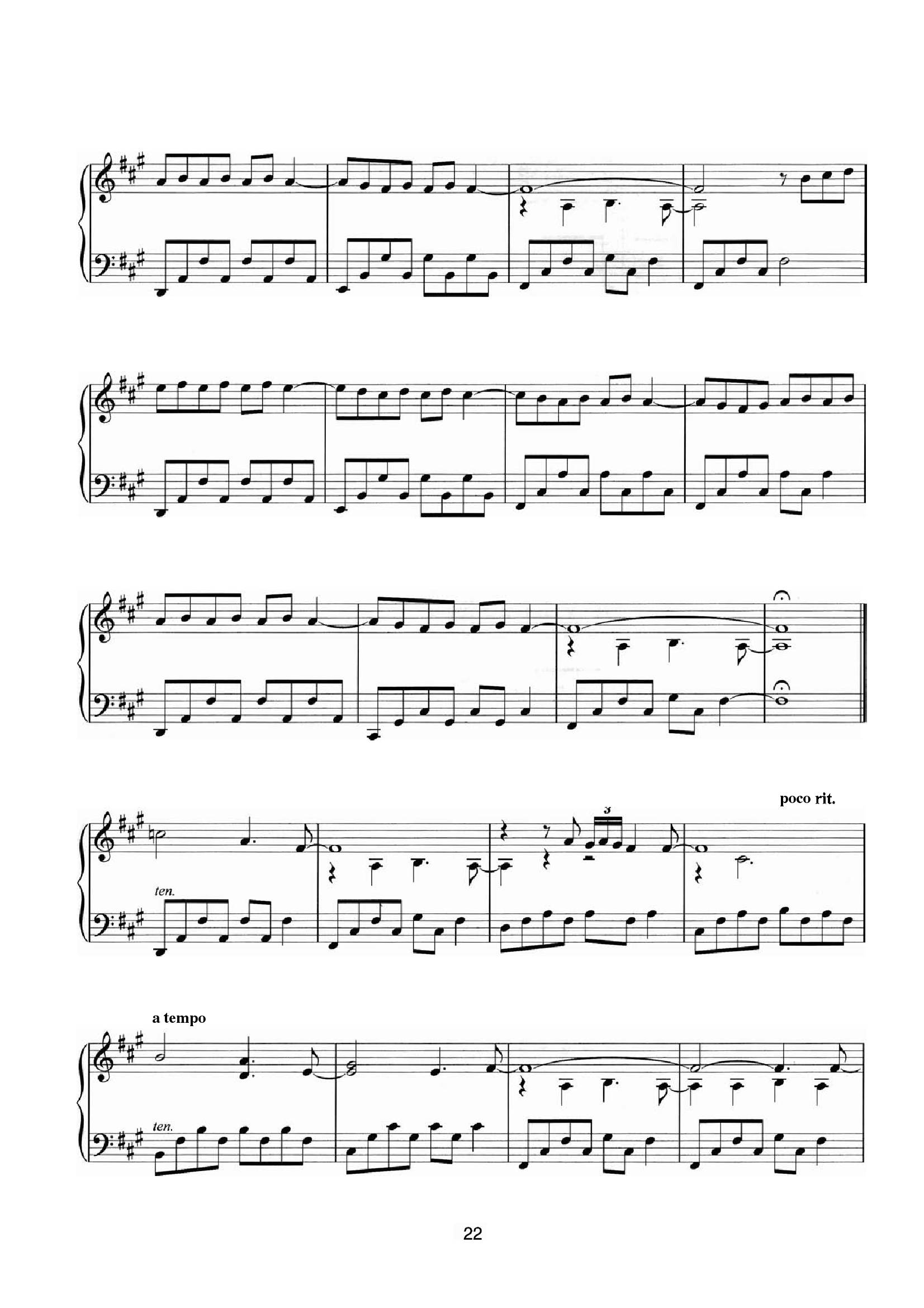 Einaudi Monday7 - نت آهنگ Monday از Einaudi