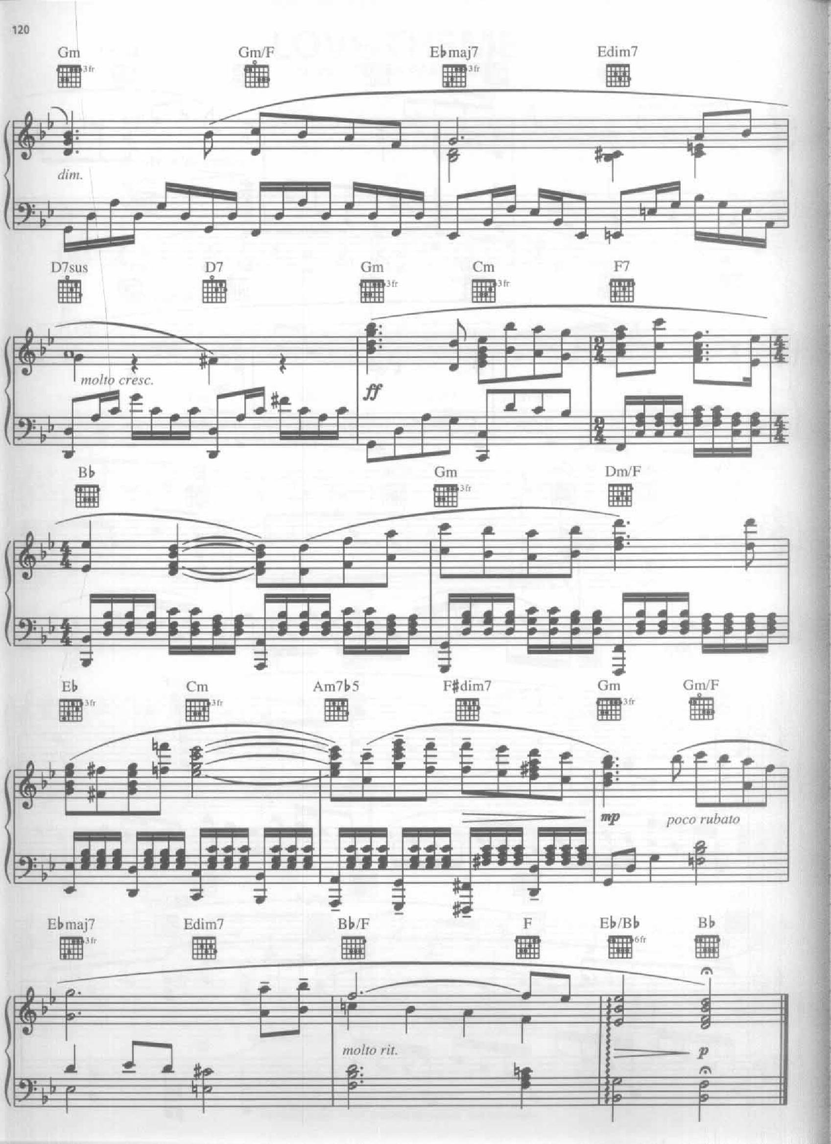 Ennio morricone Paradiso love theme2 - نت آهنگ Paradiso love theme از Ennio morricone