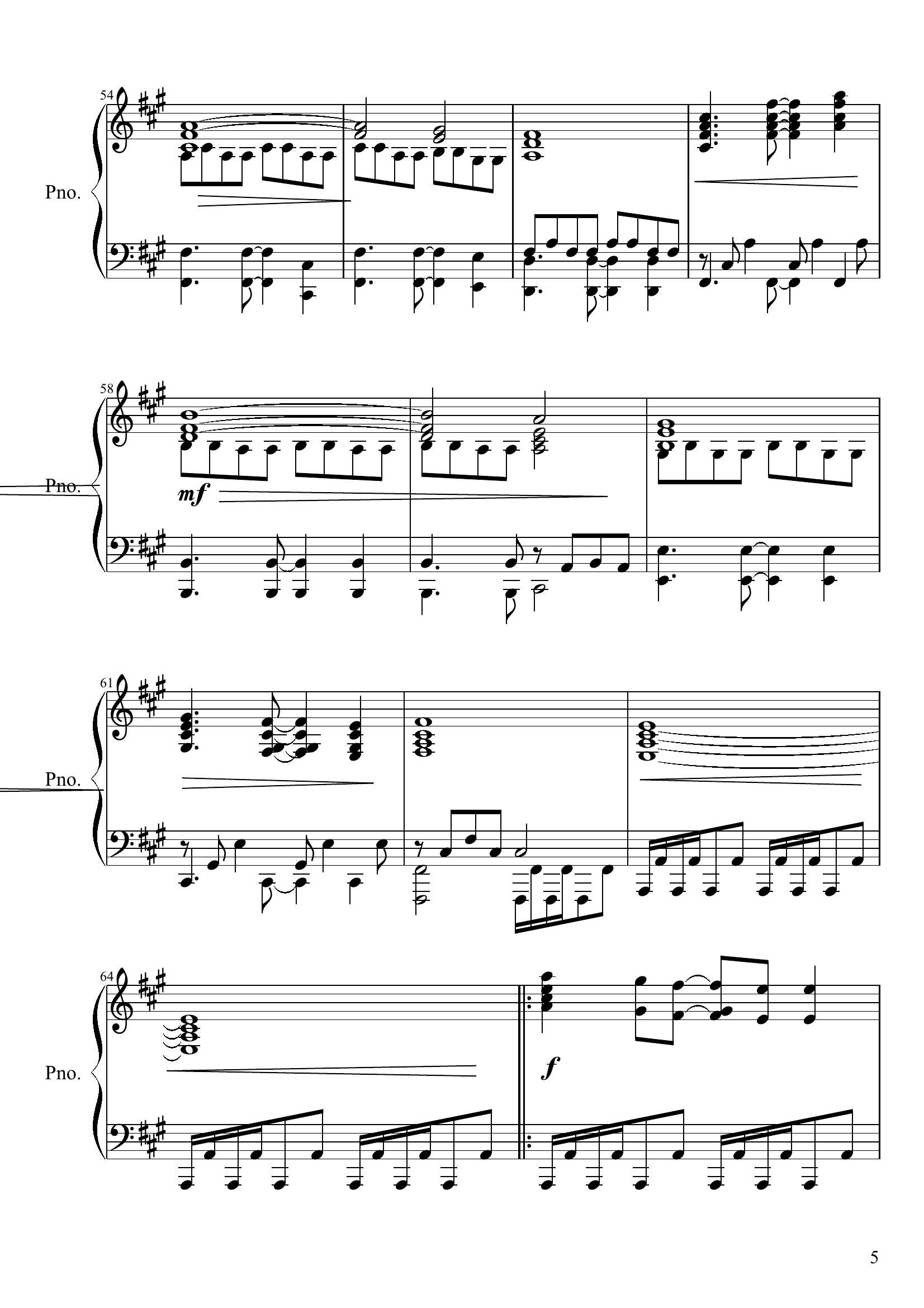 Hans zimmer Now we are free5 - نت آهنگ Now we are free از Hans zimmer