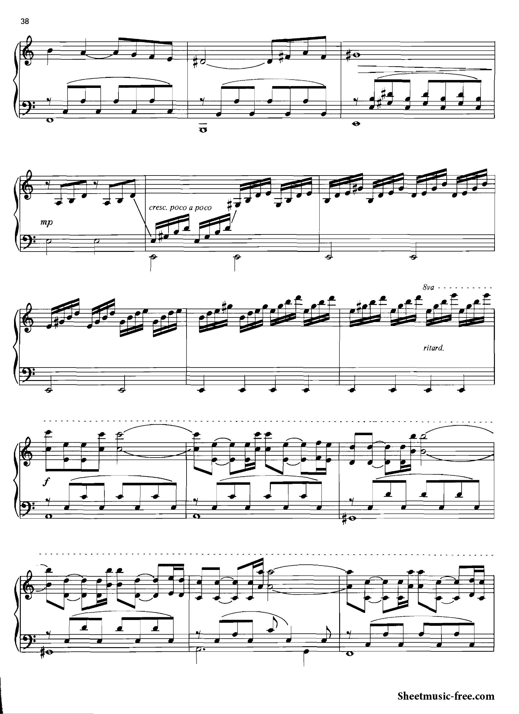 Nino rota Love story3 - نت آهنگ Love story از Nino rota