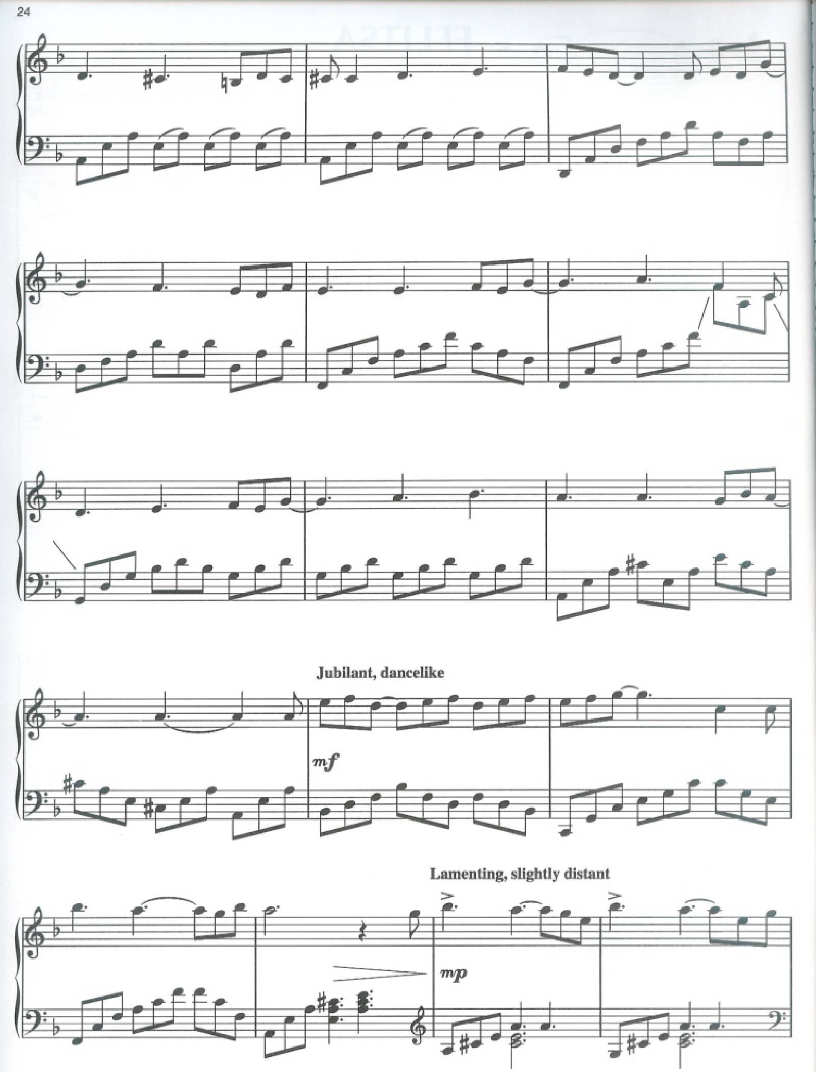 Yanni Felitsa2 - نت آهنگ Felitsa از Yanni