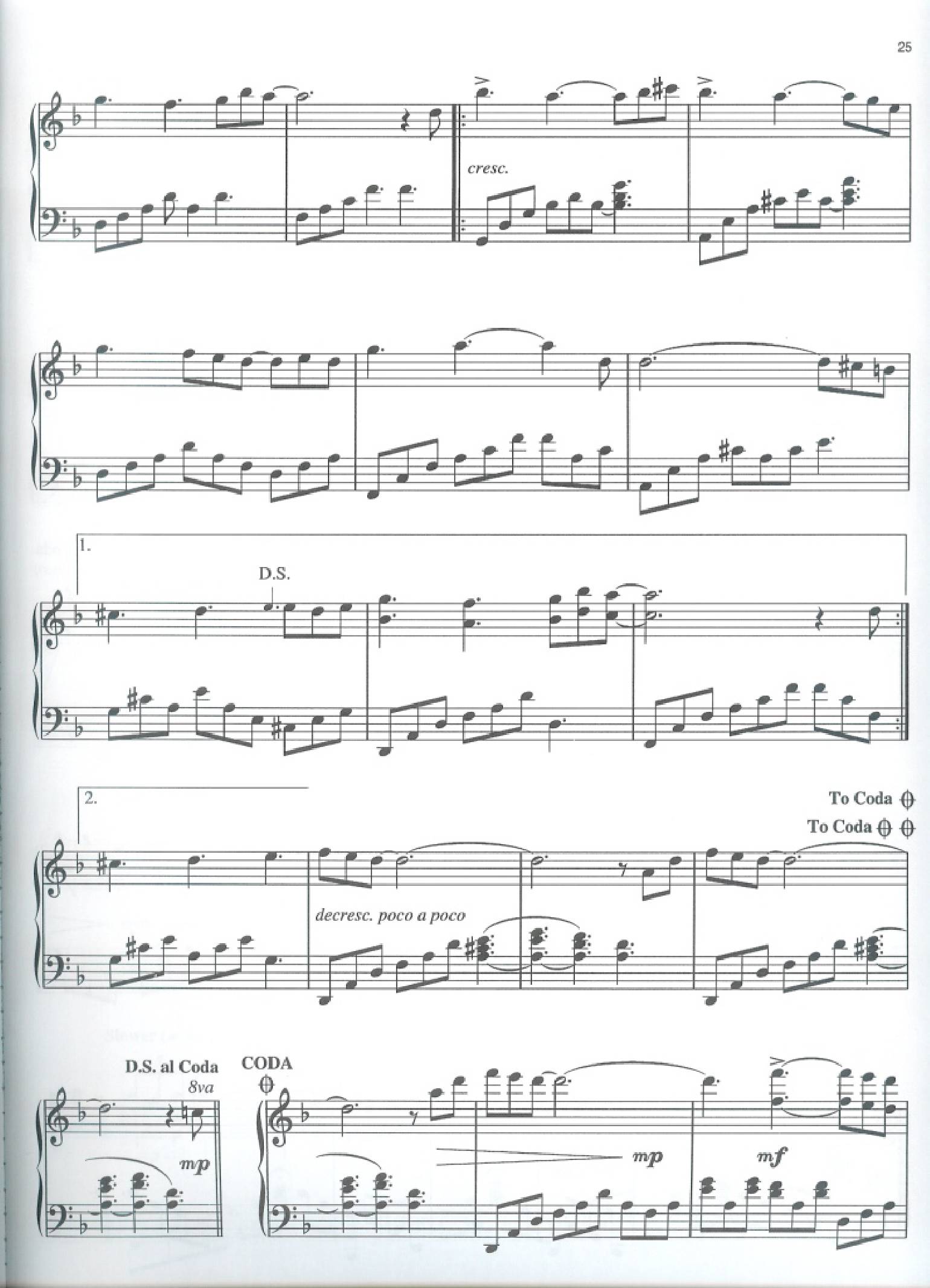 Yanni Felitsa3 - نت آهنگ Felitsa از Yanni