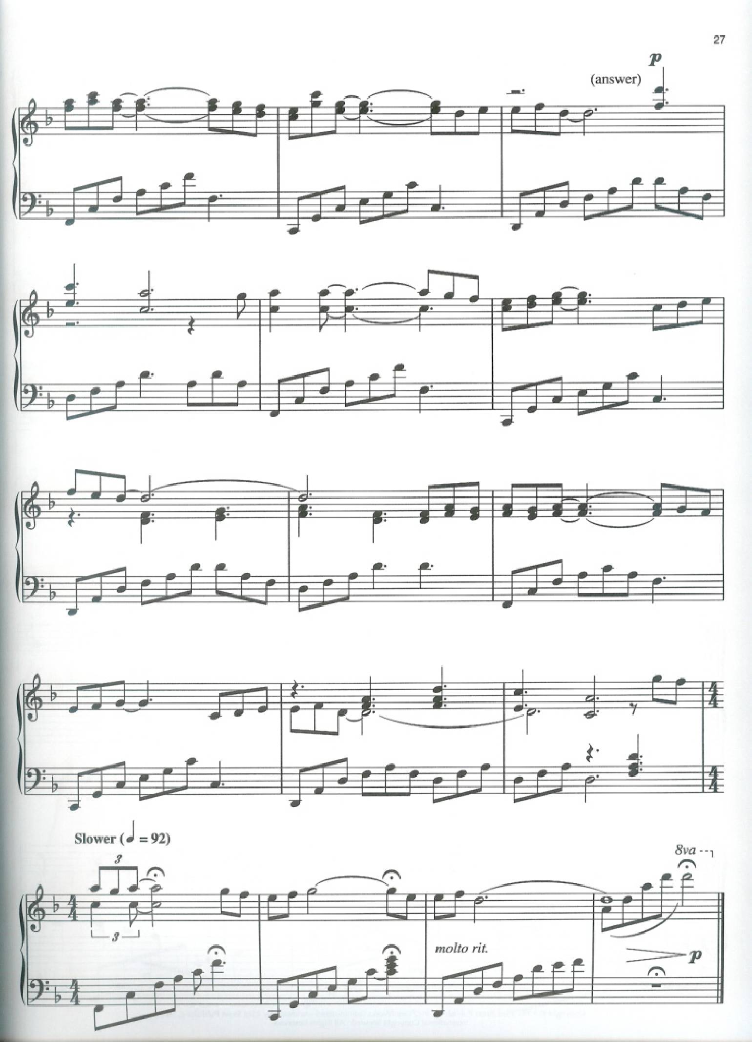 Yanni Felitsa5 - نت آهنگ Felitsa از Yanni