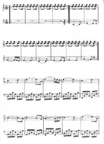 Yanni Santorini4 - نت آهنگ Santorini از Yanni