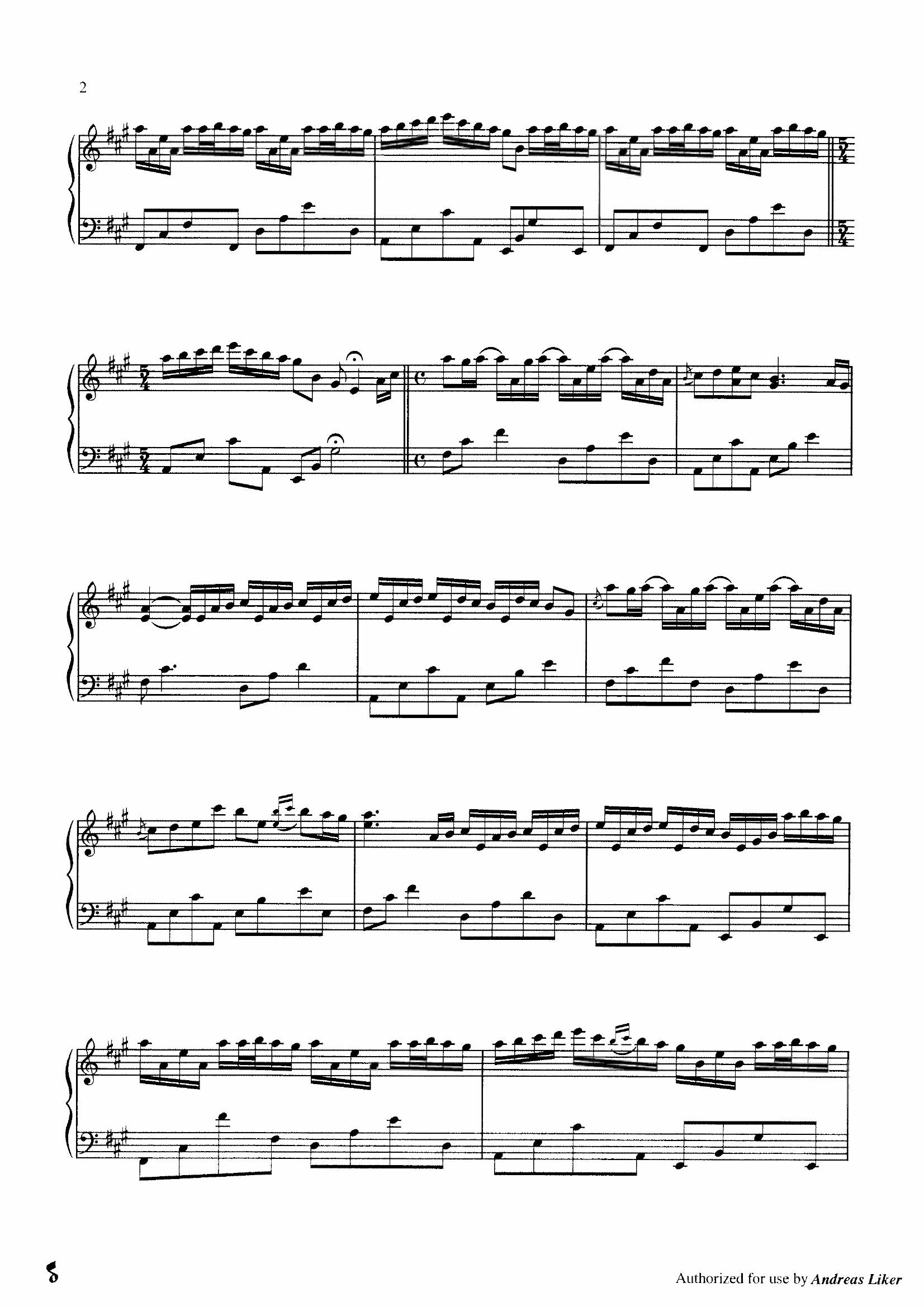 Yiruma River flows in you2 - نت آهنگ River flows in you از Yiruma